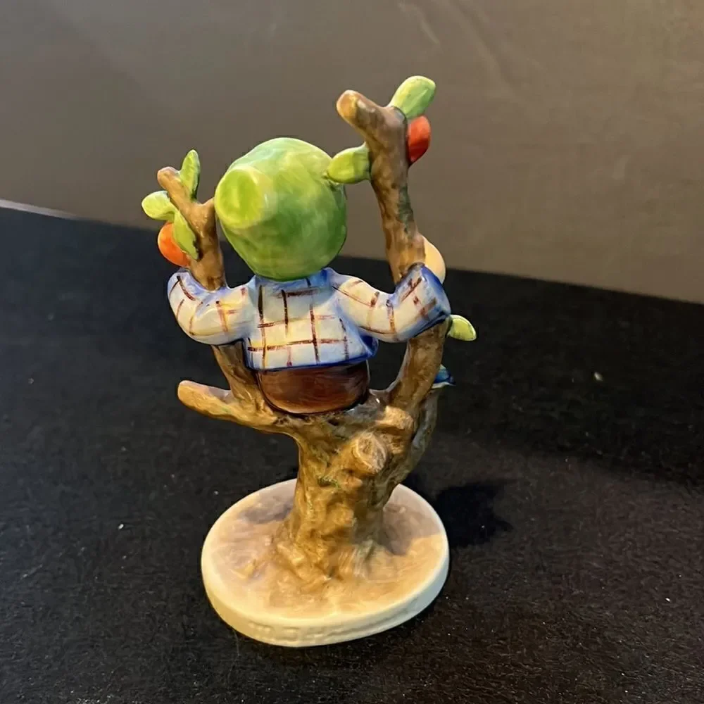 Vintage Goebel Hummel Apple Tree Boy Bird No. 142/I West Germany 6